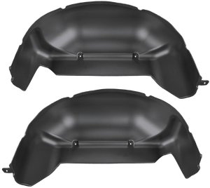 Ford F-250 Super Duty Wheel Well Guards - Rear - Husky Liners - Black - `11-`14